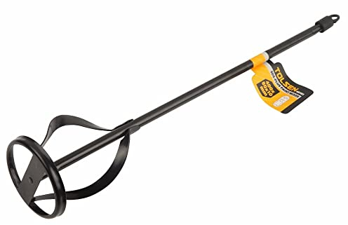 Grande miscelatore SDS per pittura e gesso, frusta per intonaco e pittura, 600 mm x 100 mm