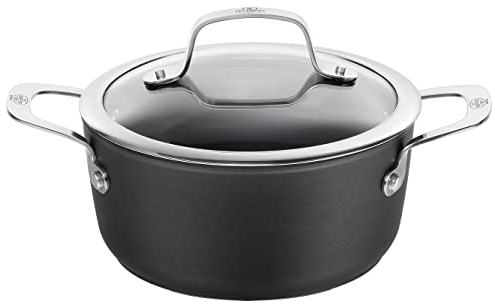 BALLARINI Alba pot with lid titanium 2.7 L ALBG2LD.20D