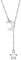 GoldChic Jewelry Crescent Moon Star Lariat Pendant Y Necklace, 316L Stainless Steel Long O Chain For Women