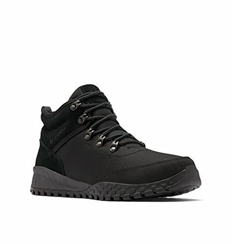 Columbia Fairbanks Mid, Stivali da Neve Uomo, Black/Shark 2023 , 40.5 EU