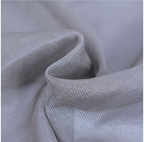 PHBSF Silber Beschichtetes Mesh-leitendes/RFID-Abschirmung Netting EMF/EMI/RF-Blockiermaterial Gaze Net Zum Abschirmvorhang Baldachin, Atmungsaktiv, 59Breite(Size:1.5x5m)