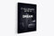 tradercat XXL Motivation-Wandbild - it all starts with a dream - Poster für Erfolg und Fitness, Leinwand und Poster komplett und aufhängefertig (30 x 40 cm)