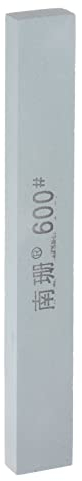 sourcing map Sharpening Stones 600 Grit Rectangle Green Silicon Carbide Knife Whetstone