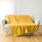 Douceur d'Intérieur, Kuscheldecke (180 x 220 cm) Lucile Curry, Polycotton, einfarbig