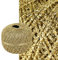 Stenli Häkelgarn Metallic Glitter fein in der Farbe Gold DIY Glitzern Garn 350 m 50 gr