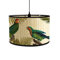 FANSU Lampenschirm fuir Tischlampe,Lampenschirm Hängelampe Lampenabdeckung für Stehlampe Tischlampe Deckenleuchte Wohnzimmer Moderner Deko (20x30cm,Papagei)