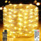 Vacoulery Guirnalda Luces LED con Enchufe, 23M 200 Led Luces de Hadas con Temporizador Interior Exteriores Impermeable IP44 para Arbol de Navidad, Fiestas, Jardín, Bodas (Blanco Cálido)