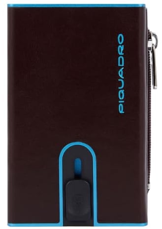 PIQUADRO PORTA CARTE DI CREDITO,PORTAFOGLIO, METALLO_PELLE