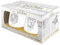 ABYSTYLE Harry Potter 2er Gläser Set Ravenclaw & Hufflepuff, Glas, 300 ml, Trinkglas, Haushaltswaren