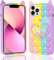 Aspack Fidget Pop Bubbles Schutzhülle für iPhone 14 Pro Max, Niedlich Karikatur Glückliche Katze Treibsand Bling Luftblasen Stoßfeste Silikonhülle für Apple iPhone 14 Pro Max 6,7 Zoll