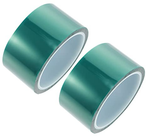 KICHOUSE 2rollen Klebeband Für Epoxidharz Zum Löten Hitzebeständiges Harzband Aus Pet-folie Und Für Elektronik Lackieren Und Sublimationsprojekte