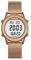 TIMEURE Damen Schrittzähler Uhr, Stilvolles Design, gut ablesbar, zeichnet Kalorien, Schritte, Kilometerstand, Countdown und Alarm auf, mit Hintergrundbeleuchtung, TU-2401(Kaffee mit Diamanten)