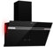 Klarstein Alina - Cappa da Cucina, 70cm, 600 m³/ora, Classe A, Cappa con LED, 3 Livelli di Potenza, Controllo Touch, Bassa Rumorosità: 68 dB, Scarico & Ricircolo, Nera
