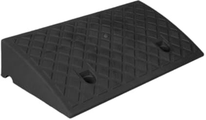 MagiDeal Rampa per marciapiede, soglia, rampa, versatile, per uso interno, robusta, antiscivolo, per auto, tosaerba, marciapiedi, Altezza 10 Cm
