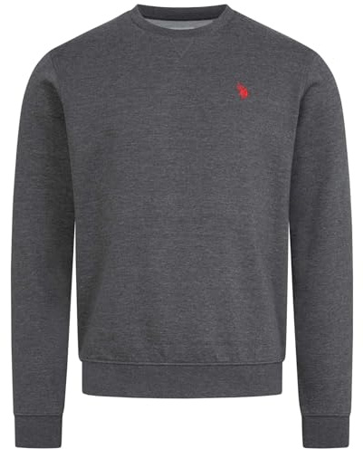 U.S. POLO ASSN. Herren Sweatshirt (S-3XL) Baumwollmix, Rundhals, Langarm Pullover - P033