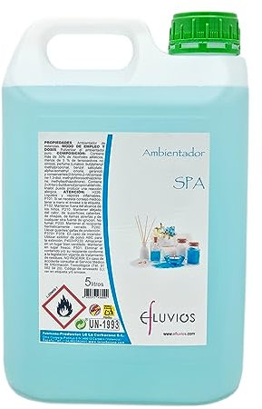 La Corberana Ambientador 5 Litros Aroma Spa – Eliminador de Olores de Alto Rendimiento – Ambientador Profesional para Hogar, Oficina y Centros de Bienestar