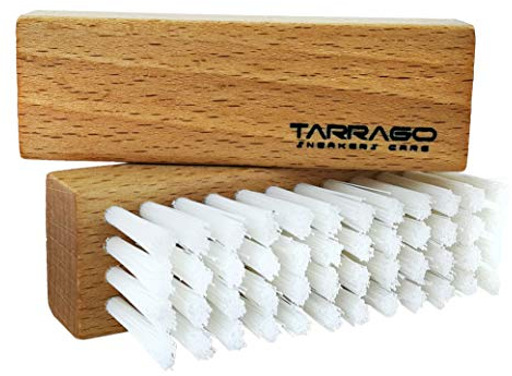 Tarrago Sneakers Brush | Varnished Beech Wood | Clean Sneakers and Shoe Brush