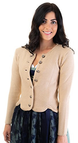 Jacke - Trachtenjacke BEIGE (ORIGINAL TRACHTL) Größe 34