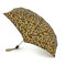 Fulton Tiny 2 Bling Leopard Print Regenschirm, gelb, Tiny 2