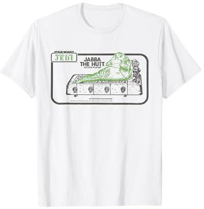 Star Wars Vintage Jabba The Hutt Action Playset T-Shirt