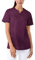 CLINIC DRESS Schlupfkasack Damen-Kasack mit extra Mehrweite im Hüftbereich Curvy Schnitt 2 Seitentaschen Seitenschlitze 95 Grad Wäsche Pflaume 56