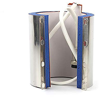 TopHomer Presse à chaleur de 283,5 g - Machine d'impression de tasses - 220 V - Pour transfert de chaleur - Gel de silice pour tasses à café