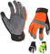 Vgo... 3 Paar Herren Sicherheitshandschuhe, Touchscreen, Praktische Arbeitshandschuhe für Gartenarbeit, Lager und leichte Mechanikerarbeiten (3 Paar, Größe S, Orange, SL7584)