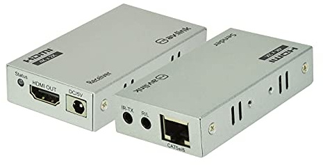 AV:Link Ultra HD 4K HDMI Extender Over Single Cat5e/6 Cable upto 100 Metres, Built in IR Function Enabling control
