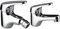 DP Grifería GSP002 Grifo de Bidet Serie Limonero, Plateado & DP Grifería GSP001 Grifo de Lavabo Serie Limonero, Plateado