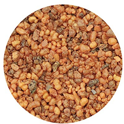 NKlaus 100g Farbiger Weihrauch Orange naturreine Olibaum Weihrauchmischung in Kirchenqualität 13903