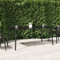 Gartentisch anthrazit 165x80x71cm Stahl
