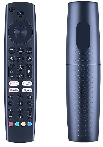 GOUYESHO Mando a Distancia de Repuesto para Grundig LED TV 43GFU7800B 43GFW6060 43GUB7066 50GFU7800B 32GHB6100 32VHX622 32GFH6610A 32GHB6122SO 43VAE70 TS8187R3 TS8187R1 65VCE210