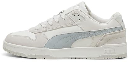 PUMA Unisex RBD Game Low SD Sneaker, Glacial Gray-Cool Mid Gray-Feather Gray, 40.5 EU