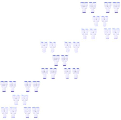 Hemobllo 30pièces Raccord y Push Union Pouce Pour Système De Filtration Eau Ro Connecteur Rapide Facile à Installer Léger Et Portable