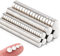 200 Stück Klein Rund Magnete, 4 Verschiedene Größe Mini Magnete Stark, Rund Neodym Magnet für Kühlschrank, Kleine Magnet Stark für Whiteboard, Büro Magneten Kühlschrankmagnete