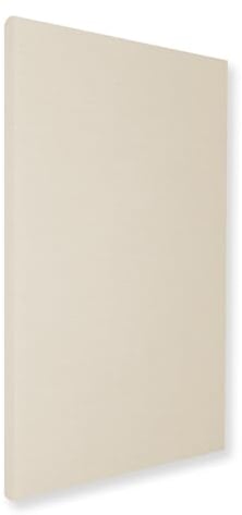 SILENT4® Asorbant acoustique pour mur 114x72x5cm en non-tissé acoustique, montage velcro et à vis, acoustique améliorée prouvée par panneau acoustique en blanc crème