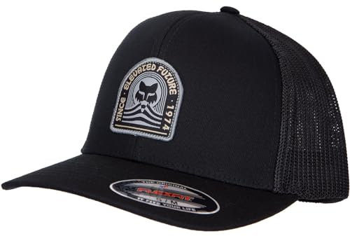Fox Exploration Flexfit Cap (Black, S/M)