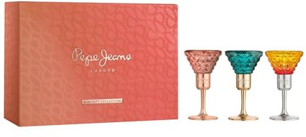 Pepe Jeans Life Is Now, Cocktail Edition, Celebrate Miniature Parfüm Damen Set 3 Teile Eau de Parfum Frauen 15ml Geschenkset Damen