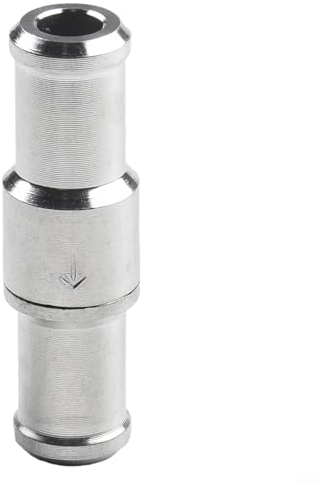Aluminium-Rückschlagventil für Bremskraftverstärker, 6/8/10/12 mm, für Hydraulik und nicht selbstansaugende Pumpen (12 mm)