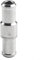 Aluminium-Rückschlagventil für Bremskraftverstärker, 6/8/10/12 mm, für Hydraulik und nicht selbstansaugende Pumpen (12 mm)