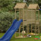 ShGaxin Torre da Gioco 53x46,5x194 cm in Legno di Pino Impregnato,Gioco da Giardino,Torre da Esterno,Giochi per Esterno Bam bini-826528