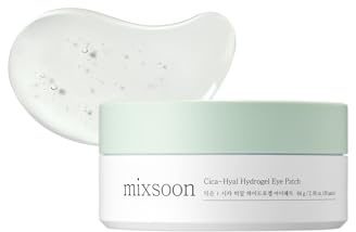 Cica-Hyal Hydrogel Eye Patches - Intensive Feuchtigkeit & Polsterung, 60ea | hydratisieren tiefenwirksam, polstern auf und sorgen für klare, vitale Haut, mit 10 Arten Hyaluronsäure & Niacinamid
