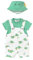 Mayoral Completo estivo neonato 18 mesi 86 cm con salopette - color verde