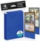 Uniclife 100 Counts Dark Blue MTG Card Sleeves Matte Blue Trading Card Sleeves Baseball Card Sleeves Standard Sized Deck Card Protectors for Sports Cards Football Cards Game Cards, 66 x 91 mm