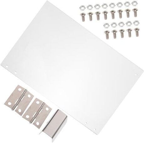Ipetboom Commercial Popcorn Machine PVC Door Panel Thickened Replacement Part for Easy Cleaning Maintenance Compatible with Various Popcorn Makers Practical Baffle Accessory