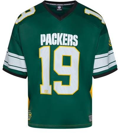 Recovered NFL T-Shirt Jersey Trikot American Football Fanshirt Teamlogo Nummer Sommer Oversized