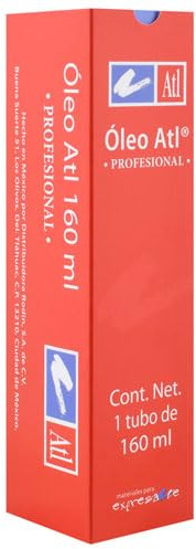 ATL Pintura Al Oleo Fluorescente 160 Ml (Naranja Fluor 3)