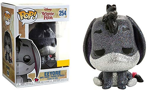 Pop! Funko Winnie The Pooh Eeyore Diamond Edition Exclusive, One Size, Black