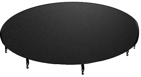 Wetterfeste Trampolin Abdeckplane | UV-beständig, Wasserdicht & Reißfest | Schutzplane Rund, passend für Ø 396 cm | Schützt vor Regen, Schnee & Staub | Langlebige Abdeckung für Outdoor-Trampoline