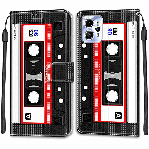 Feyten Kompatibel mit Motorola Moto G53 / G13 / G23 Hülle, Handyhülle Motorola G53/G13/G23, Handytasche PU Leder Klappbar Schutzhülle Wallet Kartenfach Magnet Klapphülle (Klebeband)